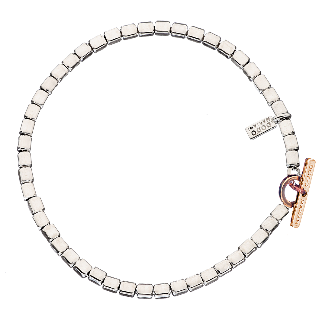 Bracciale Sampietrini chiusura in oro 9Kt Dodo Mariani